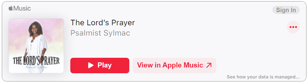 Psalmist Sylmac On Apple Music