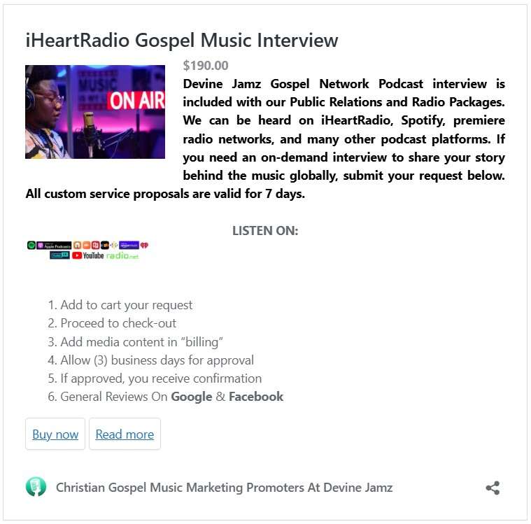 Devine Jamz iHeartRadio Program