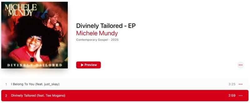 Divinely Tailored (New Recording)