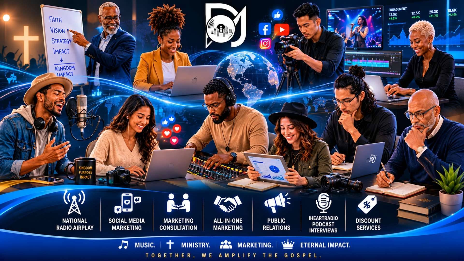 Christian Gospel Music Marketing Promoter